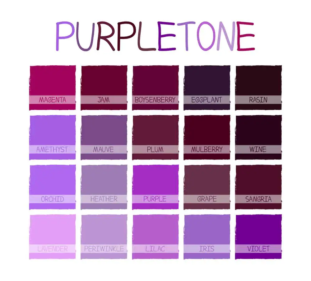 purple tone color tone
