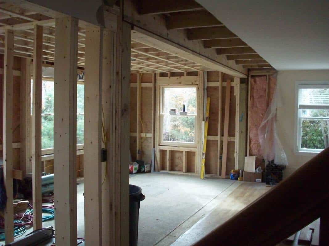 Extending Living Room Into Concrete Porch