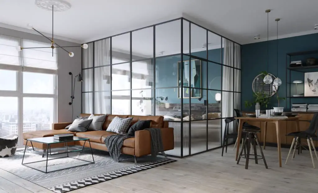 Swoonworthy Small Apartments With Glass Walls For Bedrooms