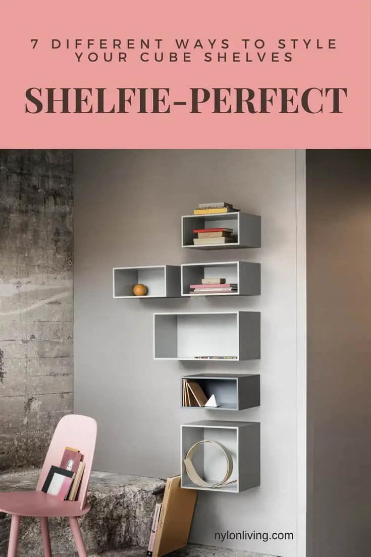 Inspiration From Muuto On How To Make Cube Shelves Shelfie-Perfect