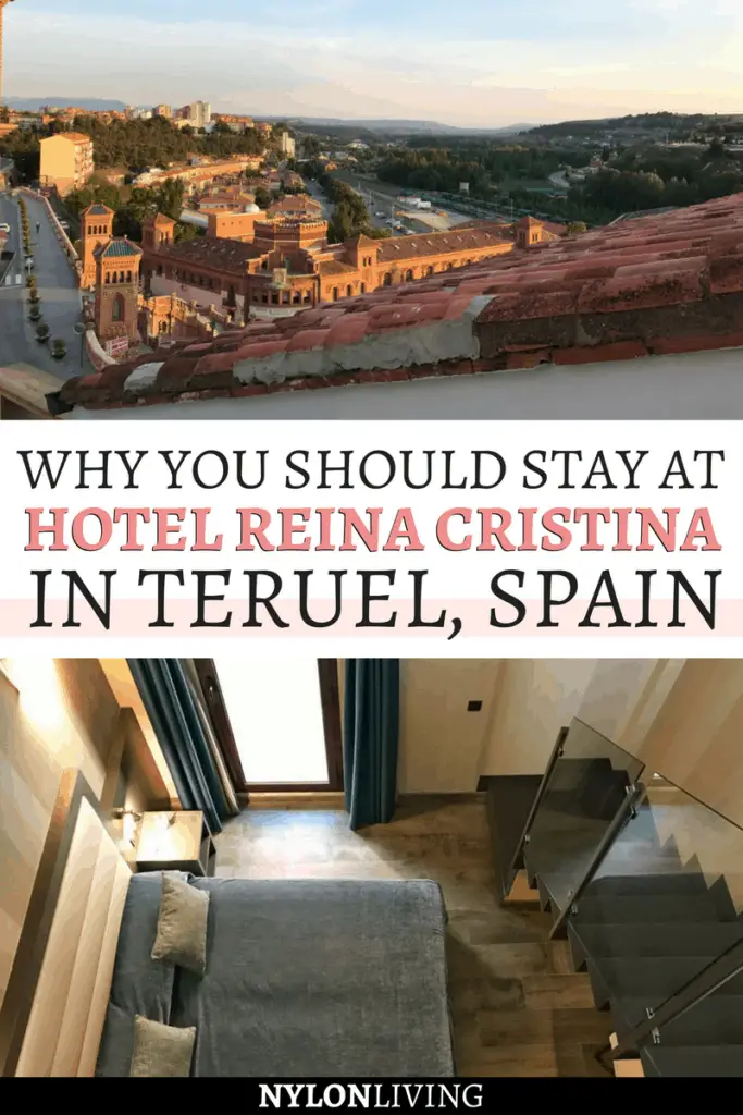 Heading to Teruel, Spain, in Aragon? Check out why you should stay at Hotel Reina Cristina, especially if you’re traveling to Spain with kids. Not only does Teruel have a lot to offer in itself but the hotel is also near Dinopolis, Europe’s largest Dinosaur museum, and offers duplex rooms perfect for families! And that view… #spain #kidfriendly #hotel #travelling - via @nylonliving