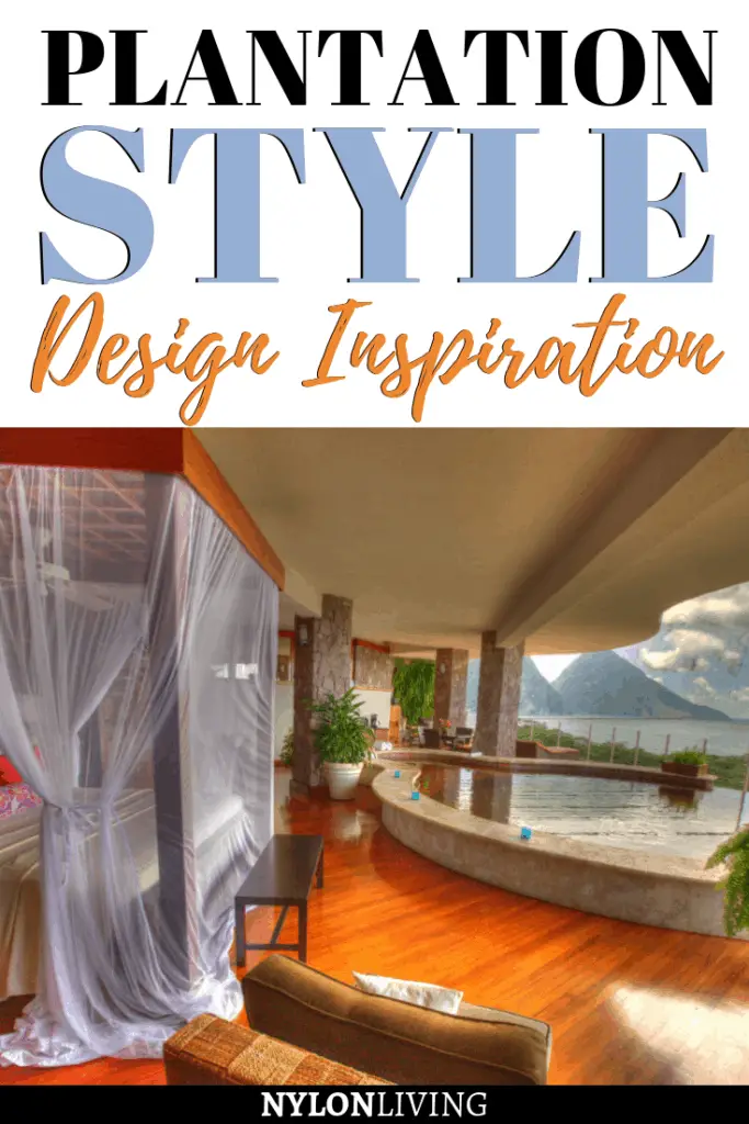 The island of Saint Lucia is paradise on Earth, and Jade Mountain Resort, St Lucia has captured the essence of the plantation style in its luxury architect-designed hotel. Discover the luxurious plantations style interiors and find your inspiration for plantation style interiors and pieces! #interiordesign #decoratingideas #plantationstyle #caribbean #stlucia #saintlucia #honeymoon #luxuryhotels