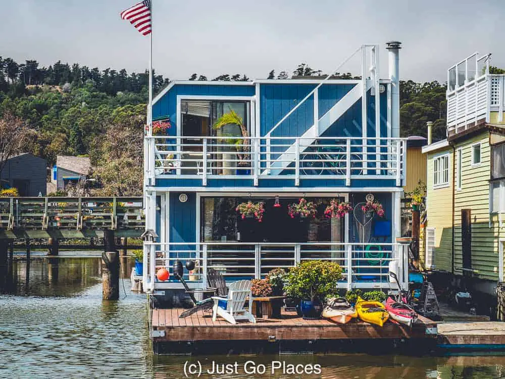 sausalito houseboats | sausalito floating homes | things to do in Sausalito