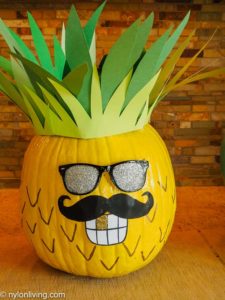 A Pineapple Jack O’Lantern