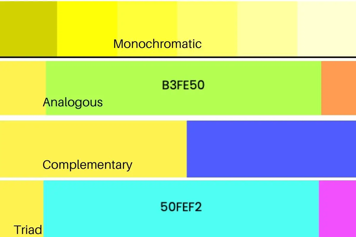 The Color Lemon Yellow Cool Lemon Yellow Color Combinations